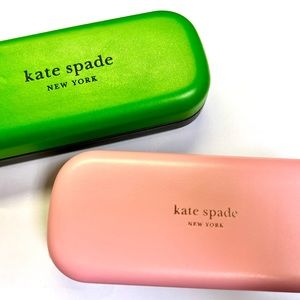 Set of 2 Brand New Kate Spade Eyeglass Cases